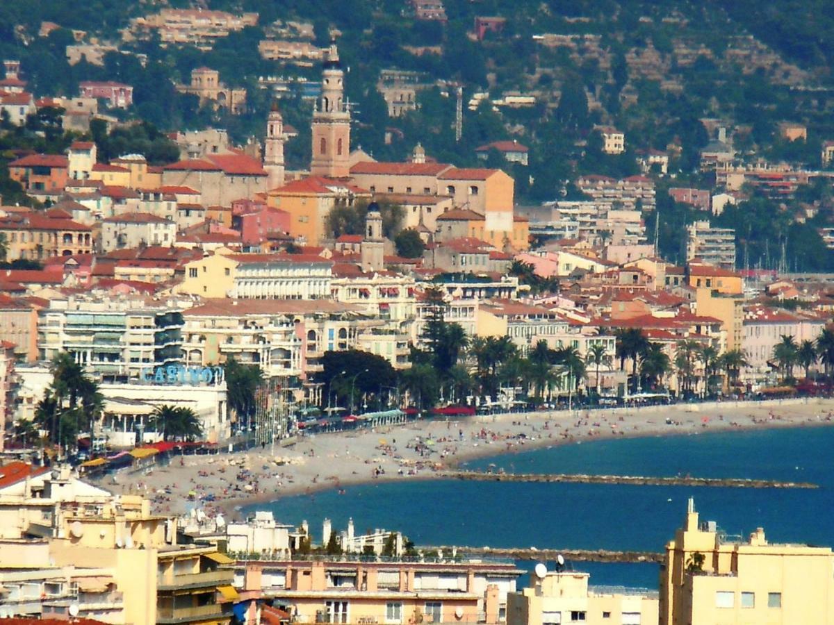 Residence Le Mediterranee Menton Exterior foto