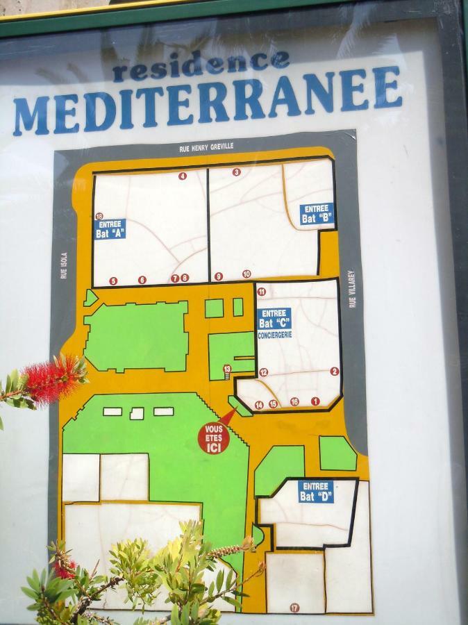 Residence Le Mediterranee Menton Exterior foto